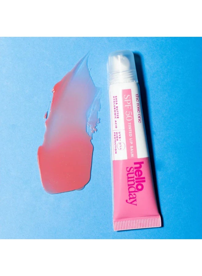 Hello Sunday Tinted lip balm SPF50 the rose one 15ml - Image 3